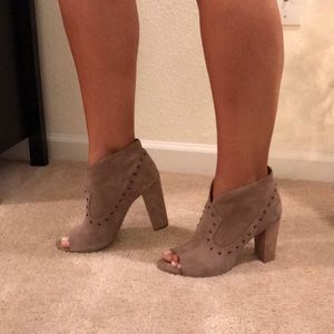 Vince Camuto Taupe Suede Bootie!!
